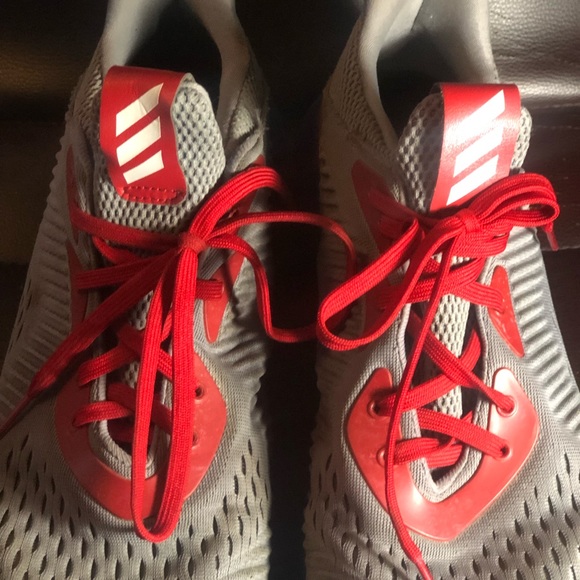 Adidas Alphabounce Kansas Jayhawks Men 11.5 Ultra Boost - Picture 5 of 6